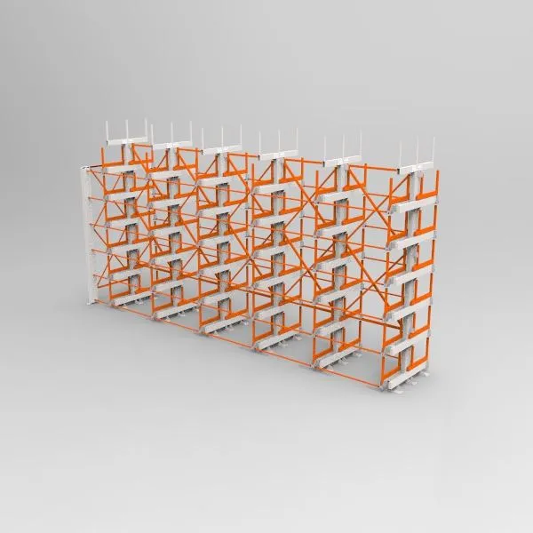 Heavy Duty Roll Out Cantilever Rack